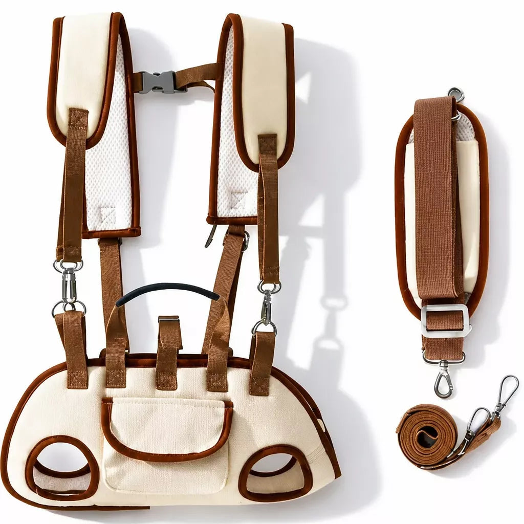 Convertible Pet Carrier Backpack and Shoulder Bag
