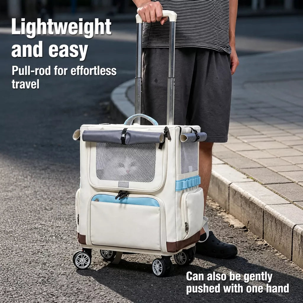 Concealed-Design Pet Carrier Backpack