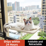 Cat Window Hammock with Suction Cup Mount