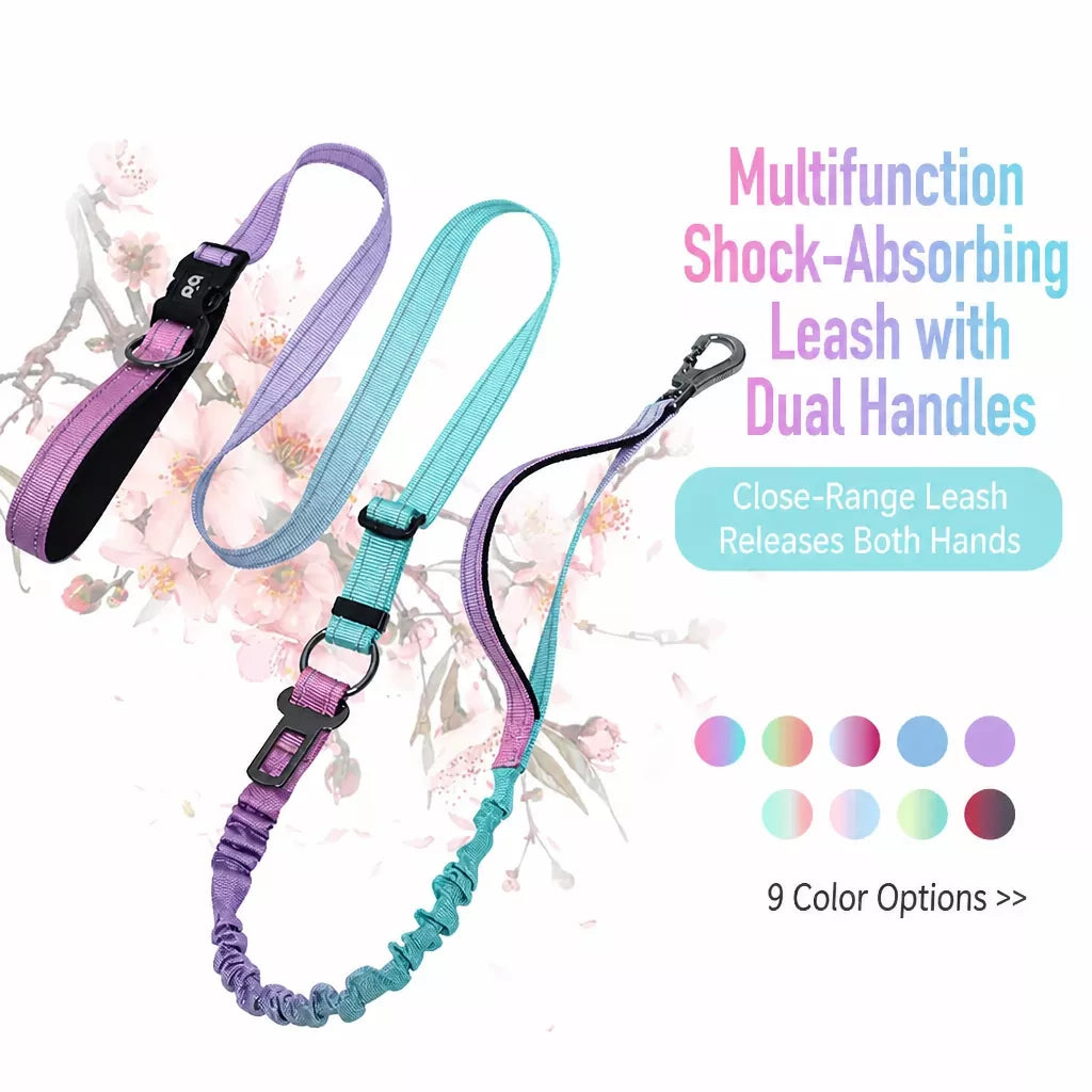 Crossbody Elastic Dog Leash