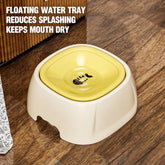 Floating Plastic Water Bowl for Dogs and Cats