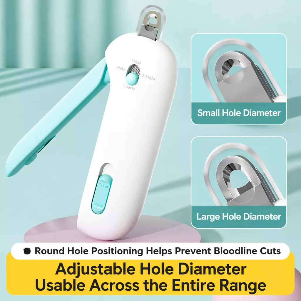 Adjustable-Opening Cat Nail Clipper