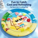 Water-Filled Cat Bed for Warm-Weather Rest