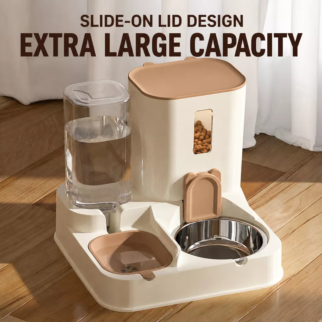 Pet Food and Water Bowl for Cats and Dogs