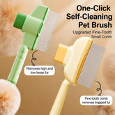 Self-Cleaning Detangling Brush for Cats and Dogs