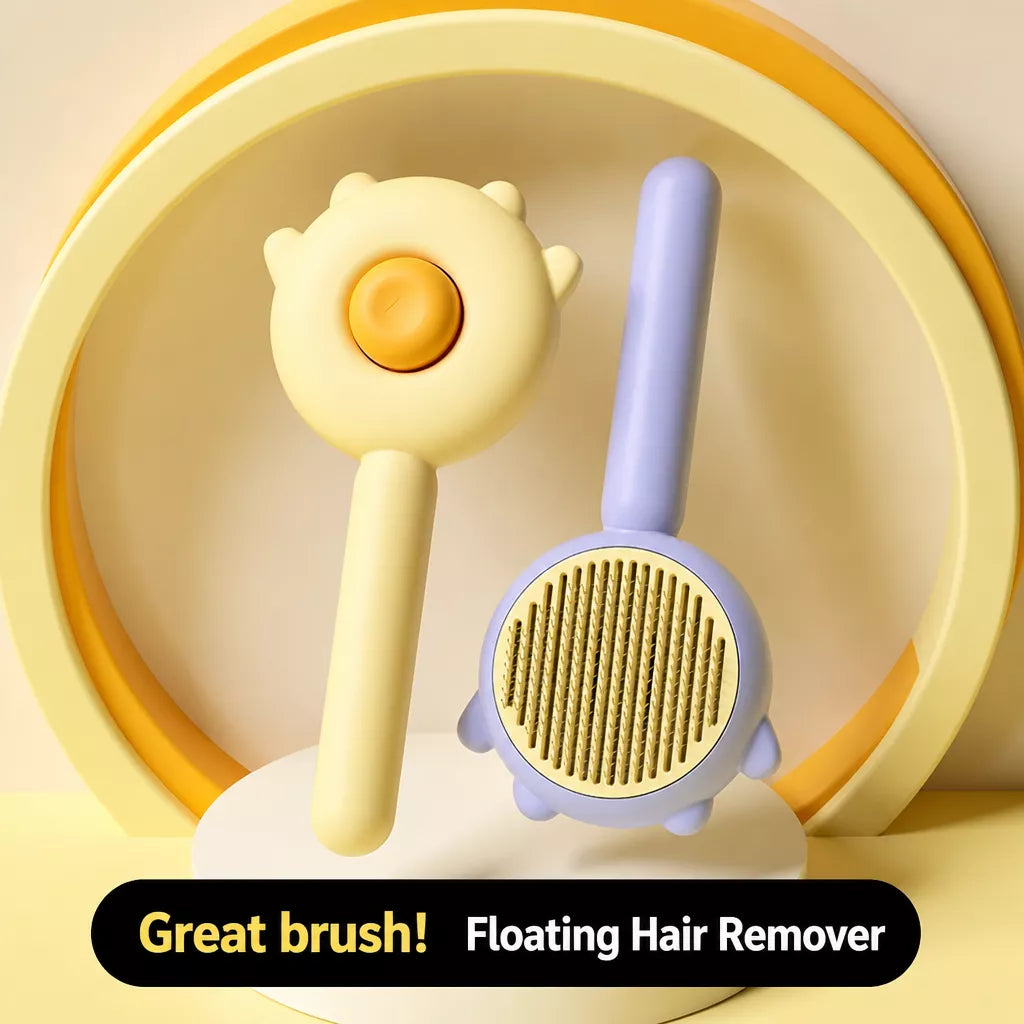 Cat & Dog Grooming Brush for Loose Fur