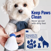 Disposable Dog Paw Covers for Outdoor Walks