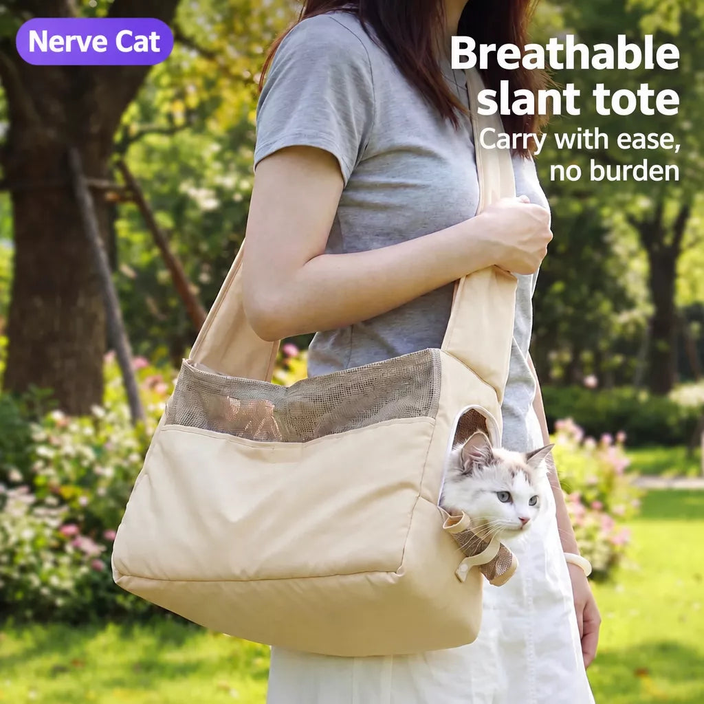 Pet Carrier Backpack & Shoulder Bag for Small Dogs and Cats