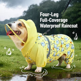 Full-Coverage Four-Leg Dog Raincoat