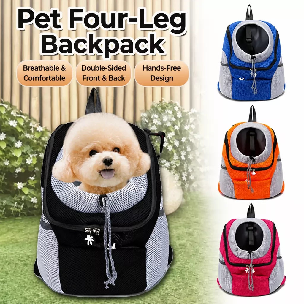 Breathable Pet Carrier Backpack for Small Dogs and Cats
