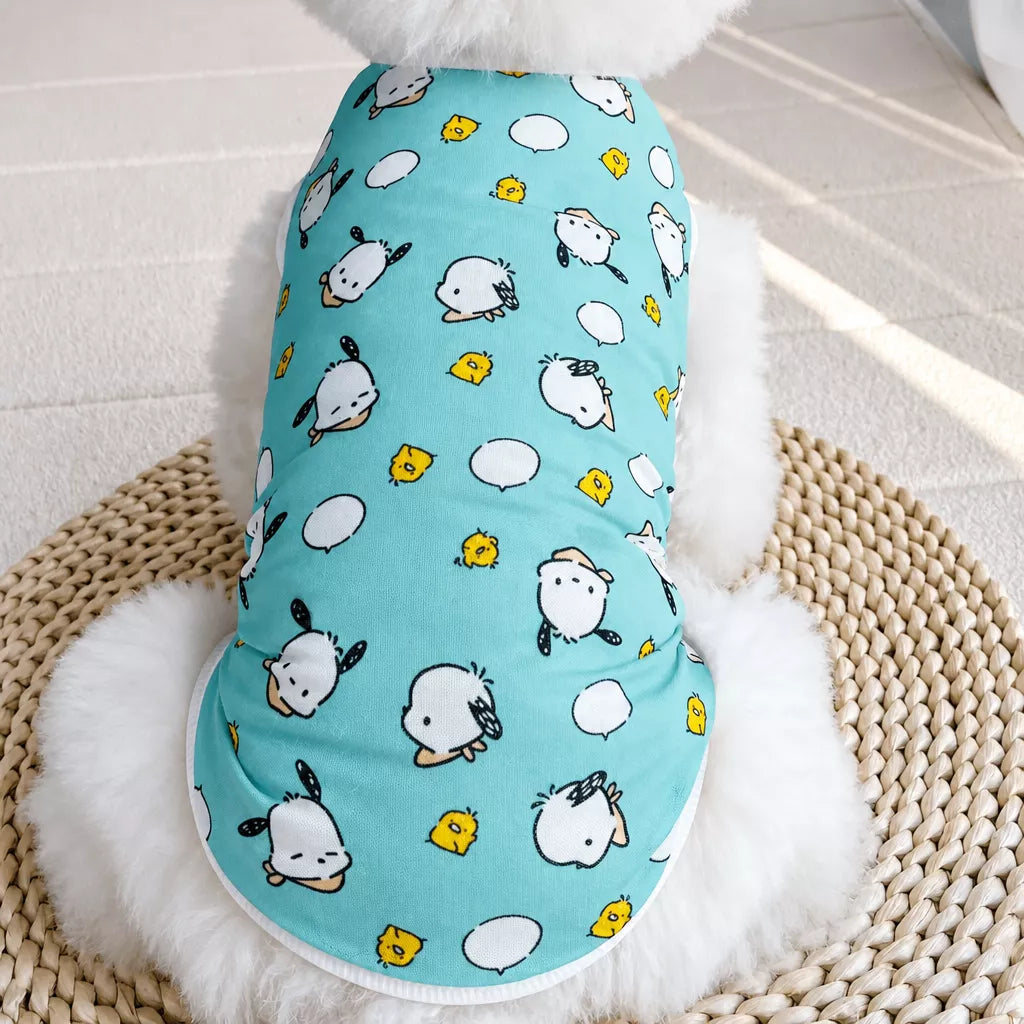 Lightweight Cotton Pet Clothing for Dogs & Cats