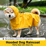 Dog Raincoat for Small and Medium Dogs