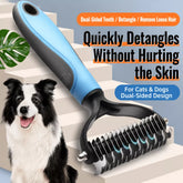 Dog and Cat Dematting Grooming Brush