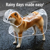 EVA Rain Poncho for Dogs