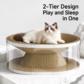 Corrugated Cardboard Cat Scratcher Tunnel