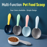 Pet Food Measuring Scoop with Bag Clip