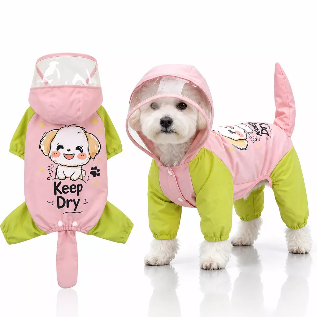 Four-Leg Dog Raincoat