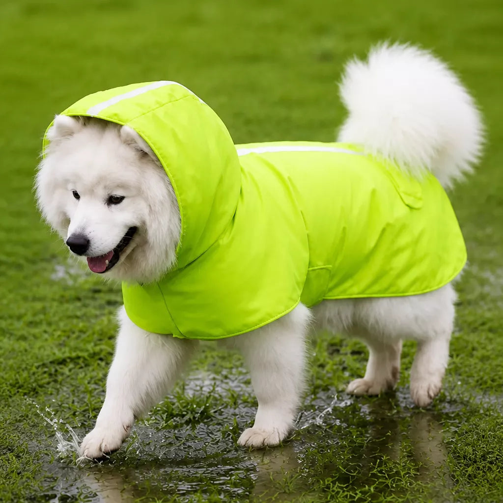Dog Raincoat for Rainy-Day Walks