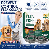 Adjustable Faux Leather Collar for Cats & Dogs