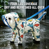 Full-Coverage Waterproof Raincoat for Small Dogs