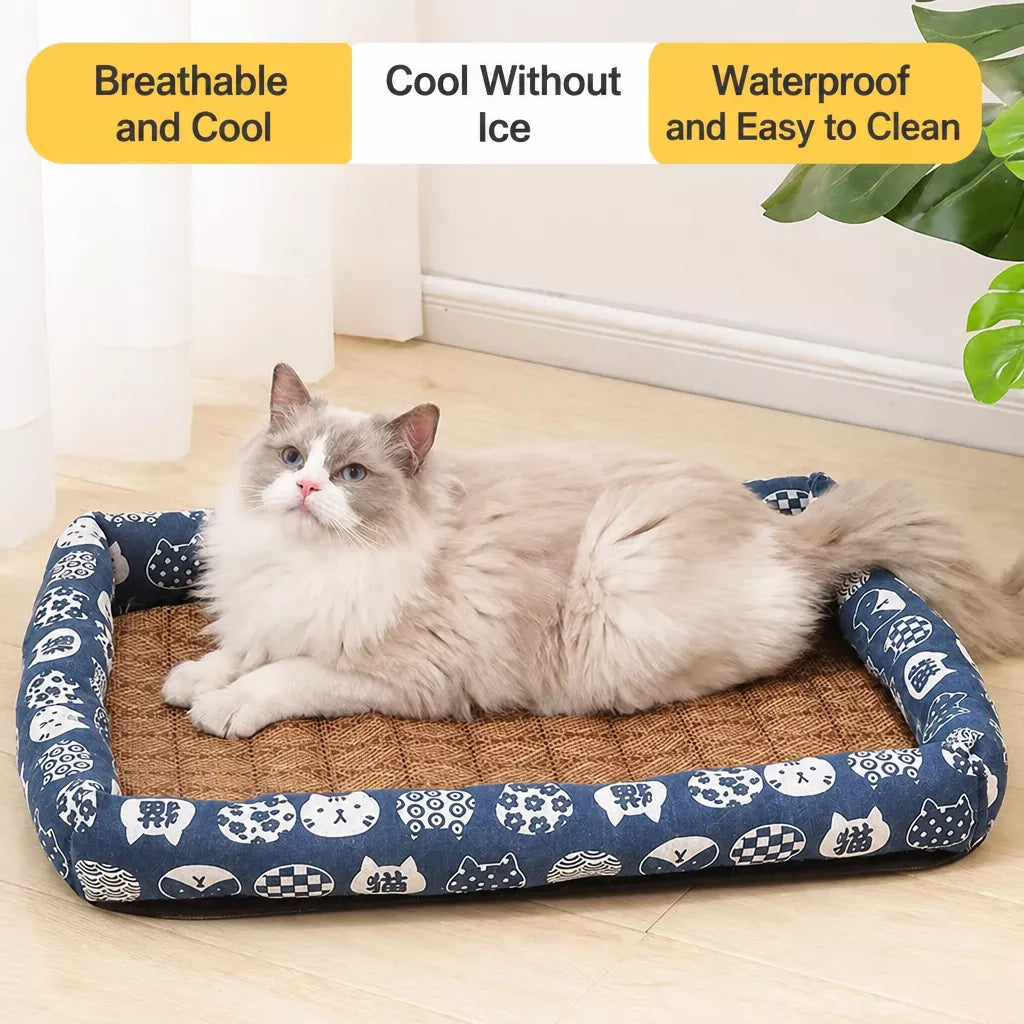 Summer Pet Bed Mat for Dogs and Cats