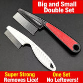 Fine-Tooth Flea Comb for Cats and Dogs