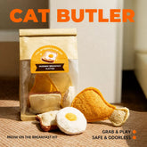 Cat Toy Collection with Natural Loofah and Catnip