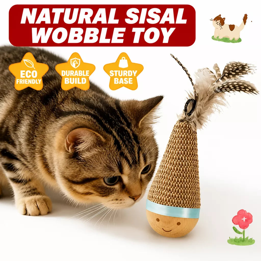 Interactive Wobble Toy for Dogs and Cats