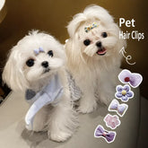 Pet Bow Hair Clips for Dogs and Cats