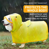 Waterproof Dog Raincoat for Small and Medium Breeds