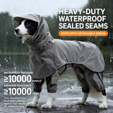 Four-Leg Rain Jacket for Medium to Large Dogs