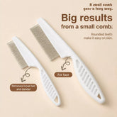 Fine-Tooth Flea Comb for Dogs & Cats
