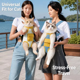 Front-Carrying Pet Backpack Carrier for Small Dogs & Cats