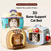 Corduroy Pet Bed with Removable Washable Cover