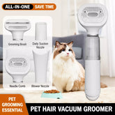 Pet Grooming Vacuum & Blow Dryer for Cats and Dogs