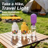 Portable Foldable Dog Water Bottle for Walks and Travel