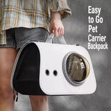 Nylon Space Capsule Pet Carrier Backpack for Cats & Small Pets