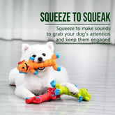 Squeaky Latex Dog Toy for Small and Medium Dogs