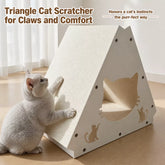 Triangular Cat Scratcher House