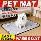 Reversible Waterproof Pet Bed Mat for Dogs and Cats