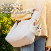 Nylon Pet Carrier Bag with Breathable Mesh for Cats & Dogs