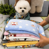 Fleece Pet Blanket for Dogs and Cats