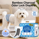 Disposable Dog Diapers for Male and Female Dogs