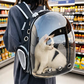 Transparent Pet Carrier Backpack for Cats and Small Dogs