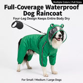 Reflective Waterproof Pet Raincoat