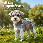 Dog One-Piece Walking Suit with Built-In Leg Covers
