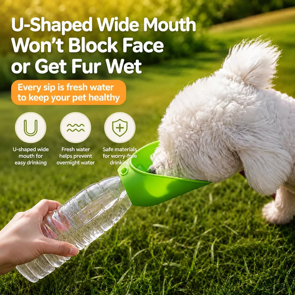 Foldable Portable Pet Water Bottle