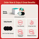 7-in-1 Pet Grooming Vacuum Clipper
