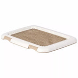Flat Plastic Dog Potty Tray with Mesh Grate