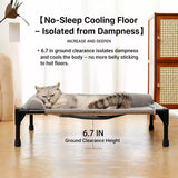 Elevated Pet Cot with Removable, Washable Cover